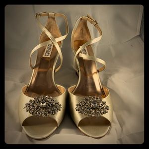 Badgley Mischka Abigail wedding heels